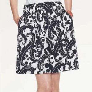Banana Republic Milly Collection Navy A line Skirt Size 12